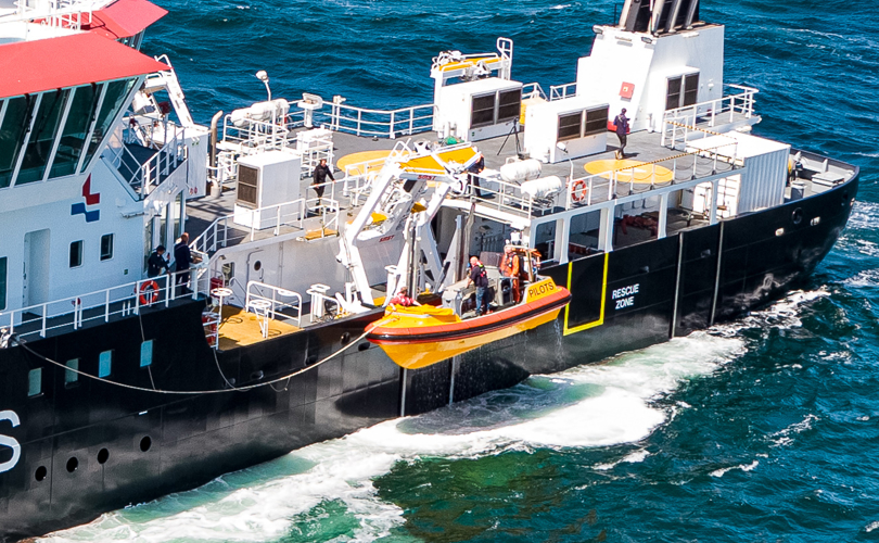 SMST secures new order for davit systems on Belgian pilot vessel